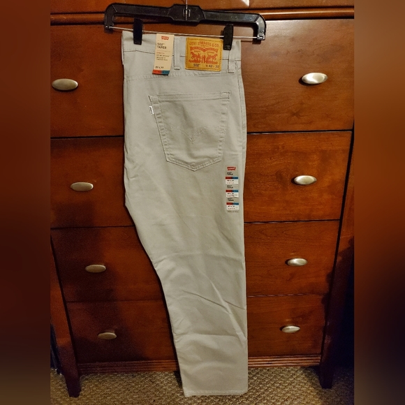 Mens Levi's Gray Reguler Fit 502  Jean - Picture 11 of 12